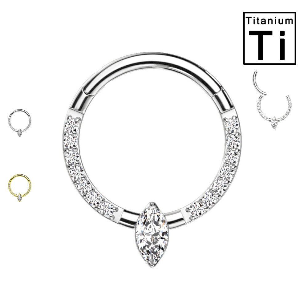 Titan-Segmentring-Clicker-Piercing-Marquise