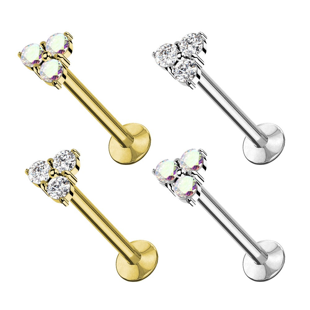 labret-Ohr-piercing-trinity-glow-push-in